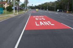 72D Bus Lanes Gold Coast Splatter Coat