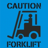 CAUTION FORKLIFT symbol