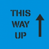 THIS WAY UP ARROW